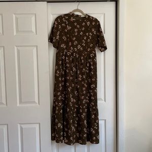 Maxi/midi floral dress